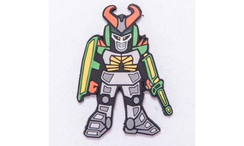 Gundam robot nášivka /  šírka 4 cm x 6 cm výška / 